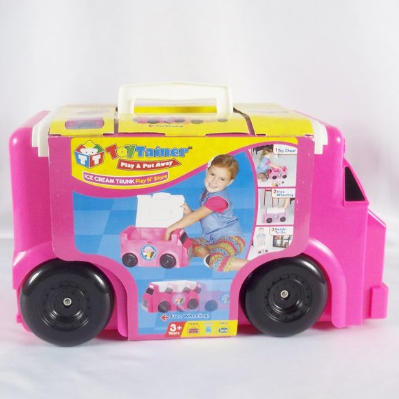 ToyTainer Ice Cream Truck Play N Store NEW - Picture 8 of 8